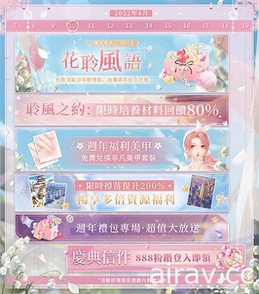 《闪耀暖暖》周年限时主题活动“花聆风语”开启 Maison de FLEUR 线下联名快闪活动