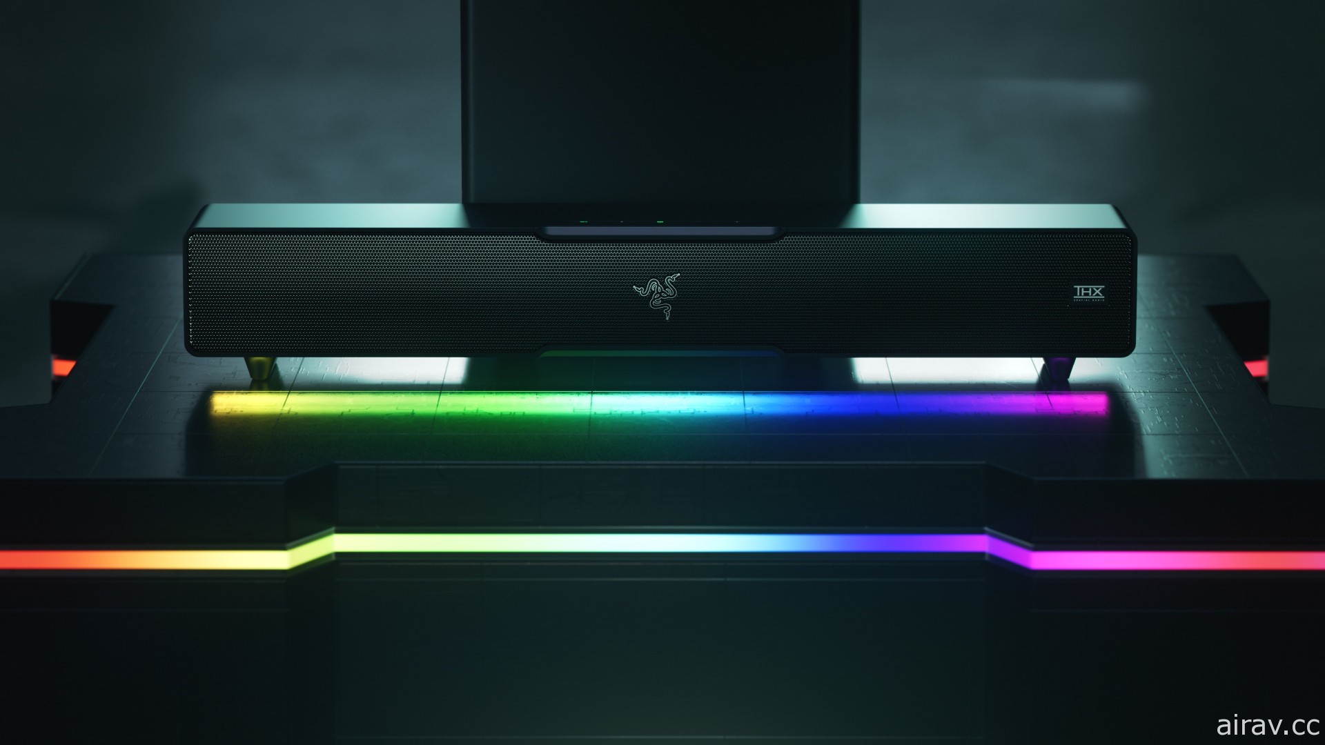 Razer 推出電腦聲霸 Leviathan V2 結合 RGB 功能、強調清晰音訊