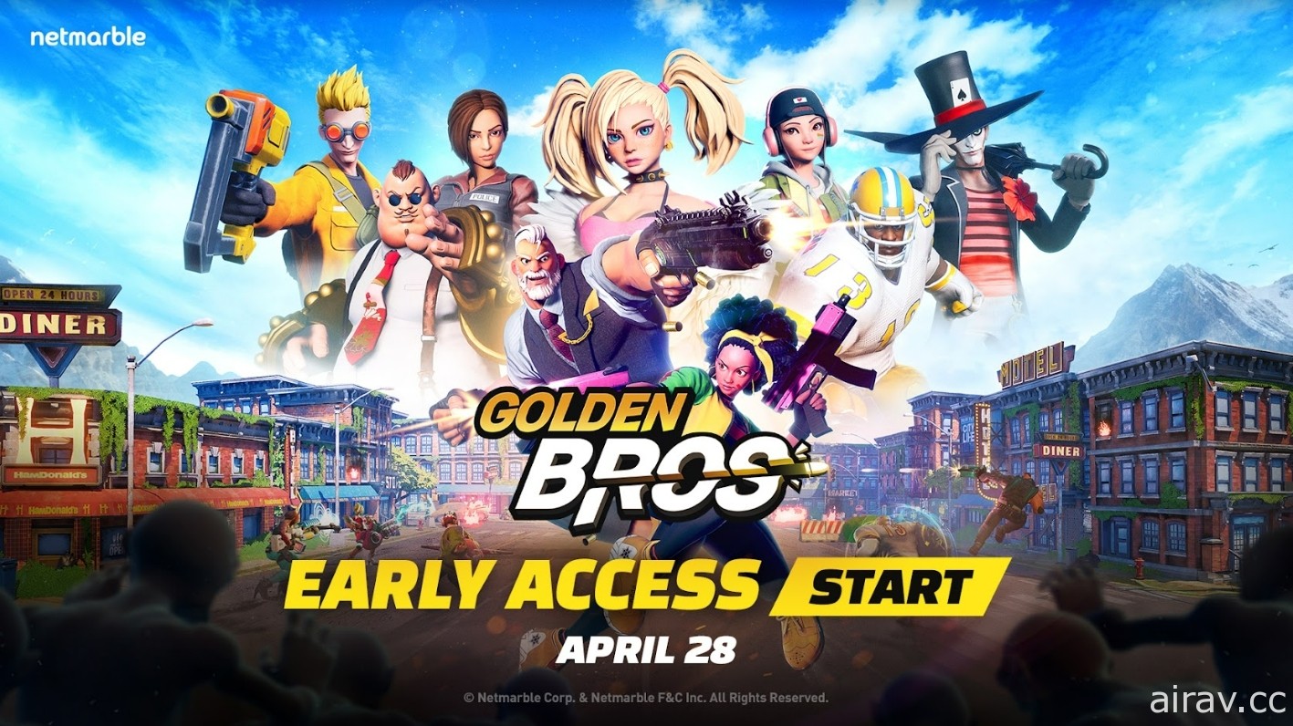 《Golden Bros》搶先體驗與全新預售活動即將開跑