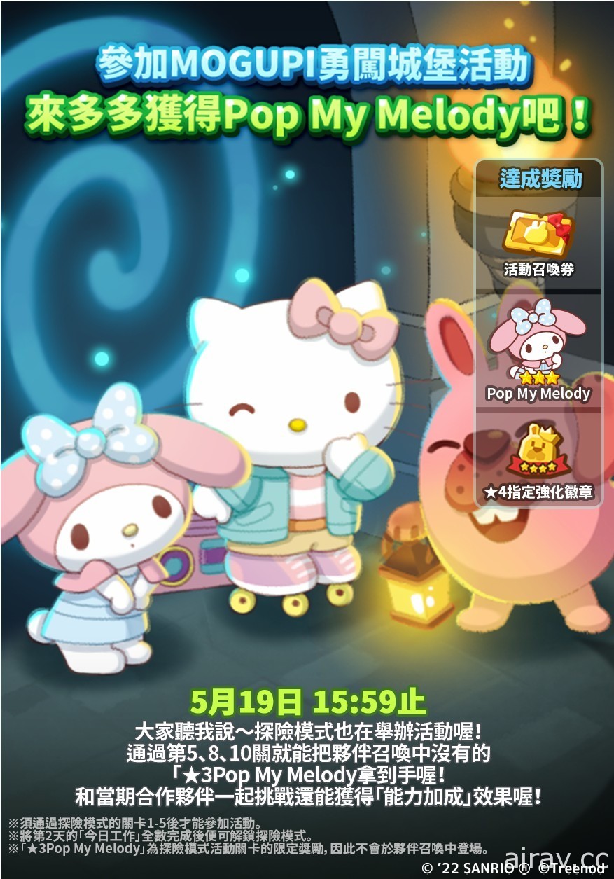 《LINE 波兔小镇》x“三丽鸥明星家族”联名合作登场