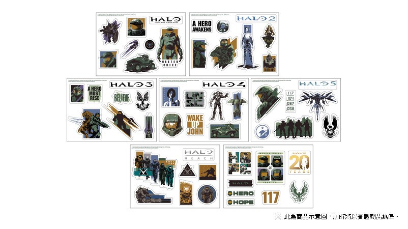 GSE 宣布代理《最後一戰 Halo》20 週年紀念官方授權周邊產品 預定 6/15 正式推出