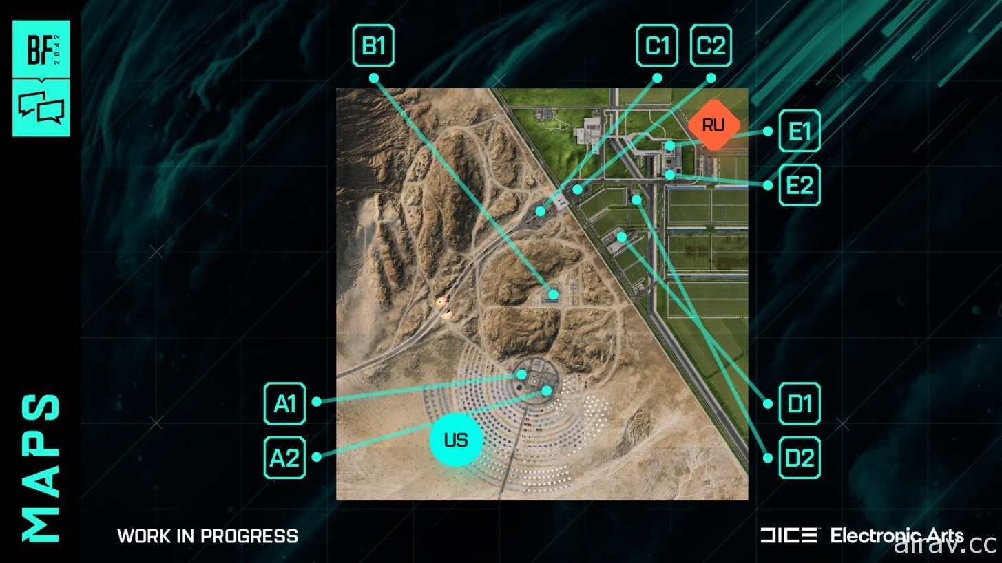 《戰地風雲 2042》開發團隊展示地圖設計後續方向