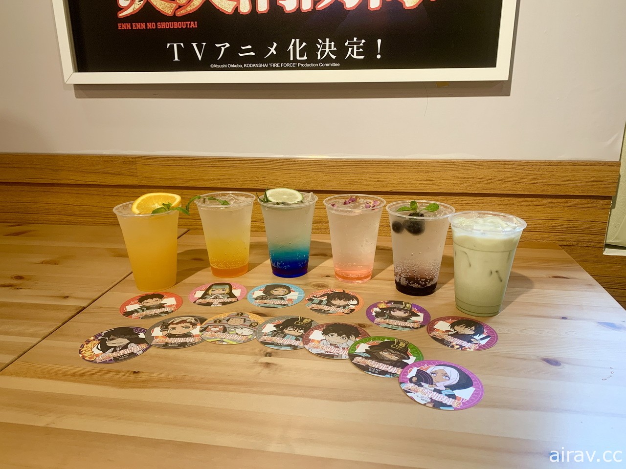 「炎炎消防隊」主題餐廳西門町 FANFANS CAFÉ 快閃登場