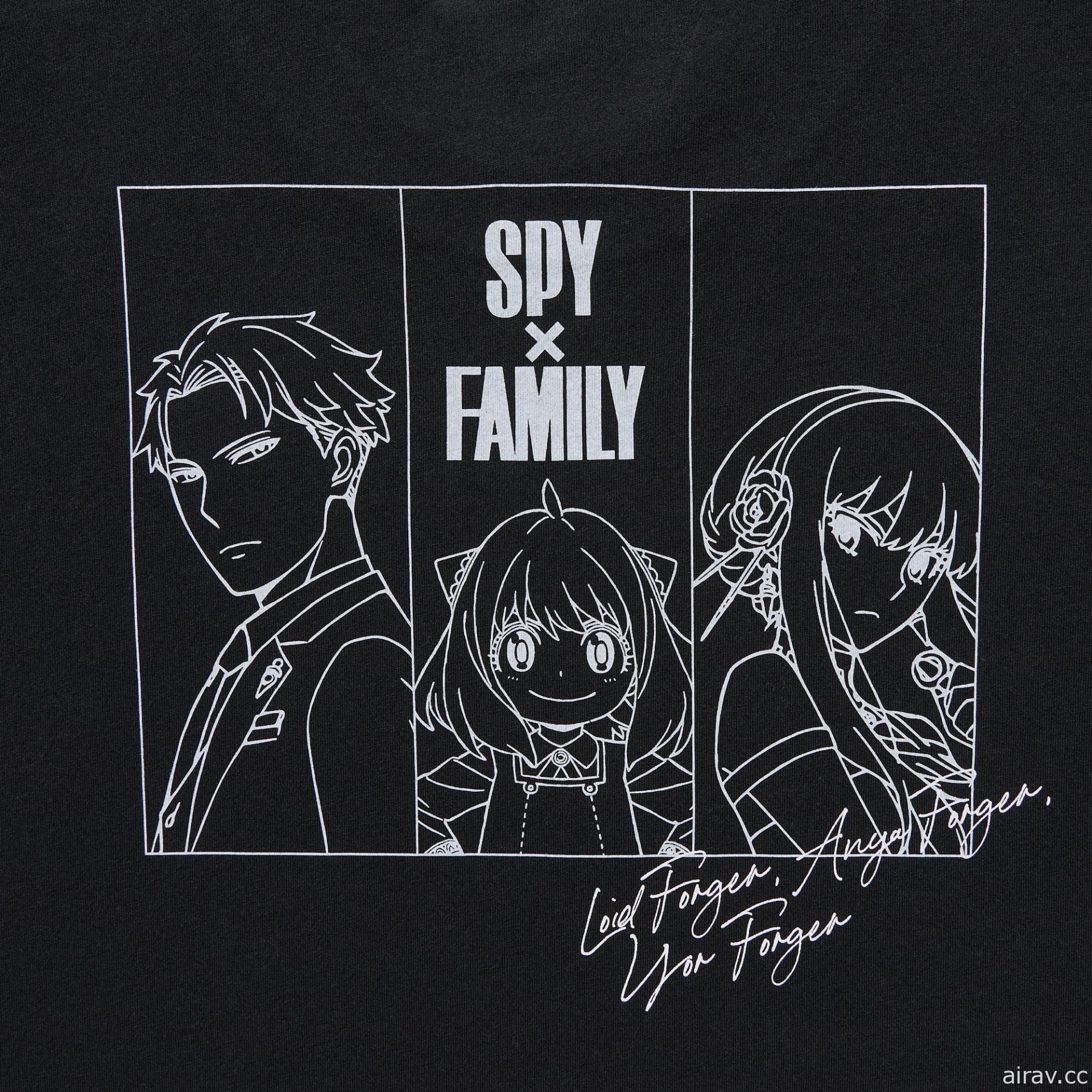 UNIQLO 宣布与《SPY×FAMILY 间谍家家酒》合作 推出四款联名 UT