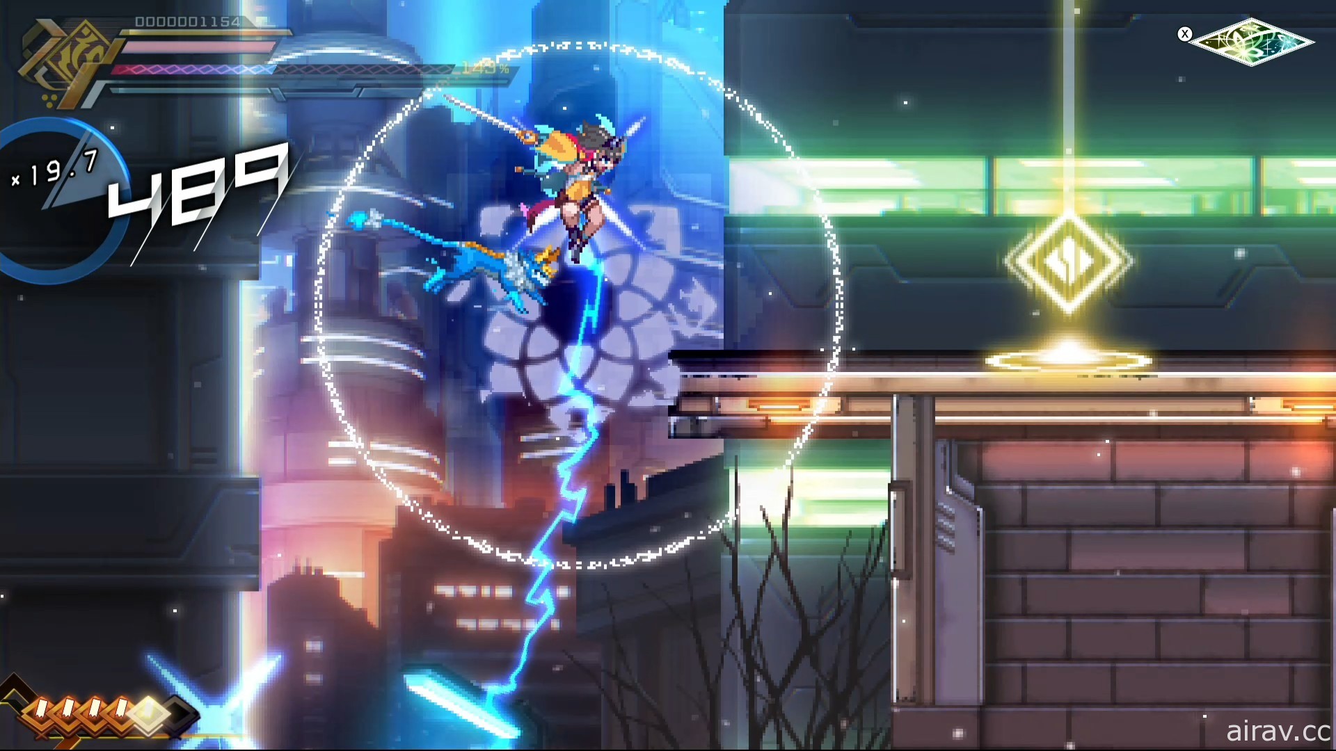 《蒼藍雷霆 GUNVOLT 3 鎖環》公開新頭目「暴龍」與台港預約特典等新情報