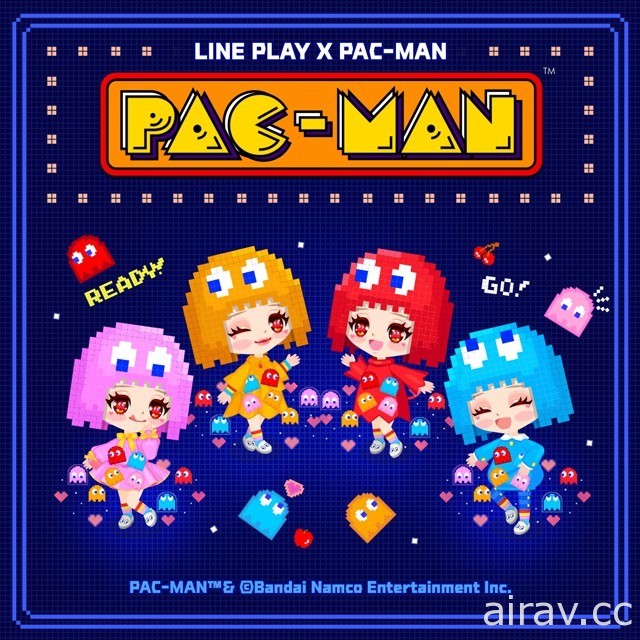 《LINE PLAY》與人氣遊戲角色「PAC-MAN」合作開跑