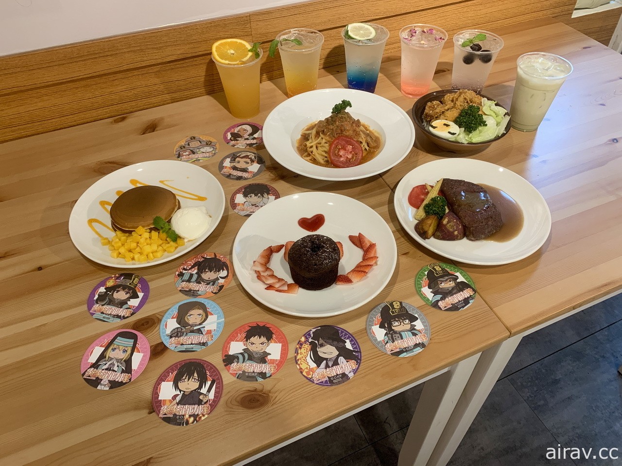 「炎炎消防隊」主題餐廳西門町 FANFANS CAFÉ 快閃登場