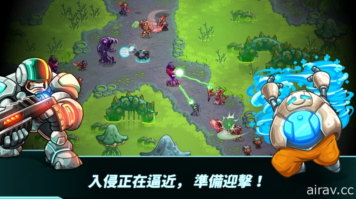 《Kingdom Rush》开发商新作《钢铁战队 Iron Marines Invasion》开放预先注册