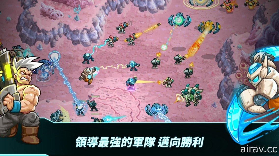 《Kingdom Rush》開發商新作《鋼鐵戰隊 Iron Marines Invasion》開放預先註冊