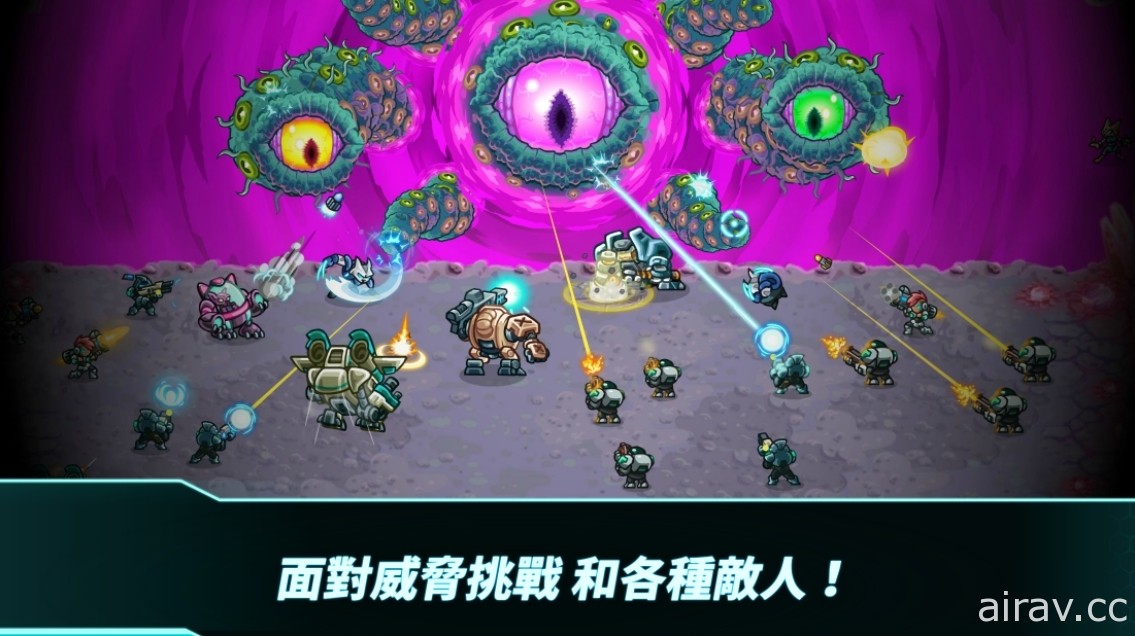 《Kingdom Rush》开发商新作《钢铁战队 Iron Marines Invasion》开放预先注册