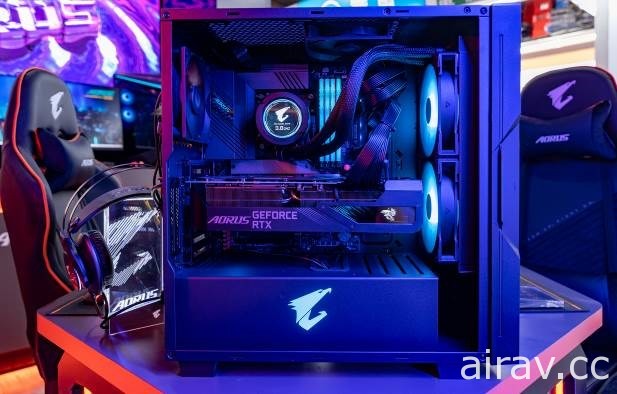 AORUS 在台南 e01 商場推出首間形象旗艦館