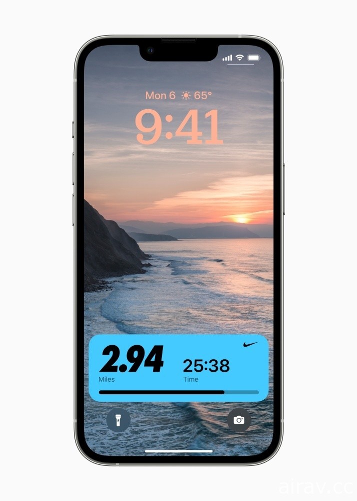 Apple 在 iOS 16 帶來全新「鎖定畫面」體驗以及分享與溝通的新方式