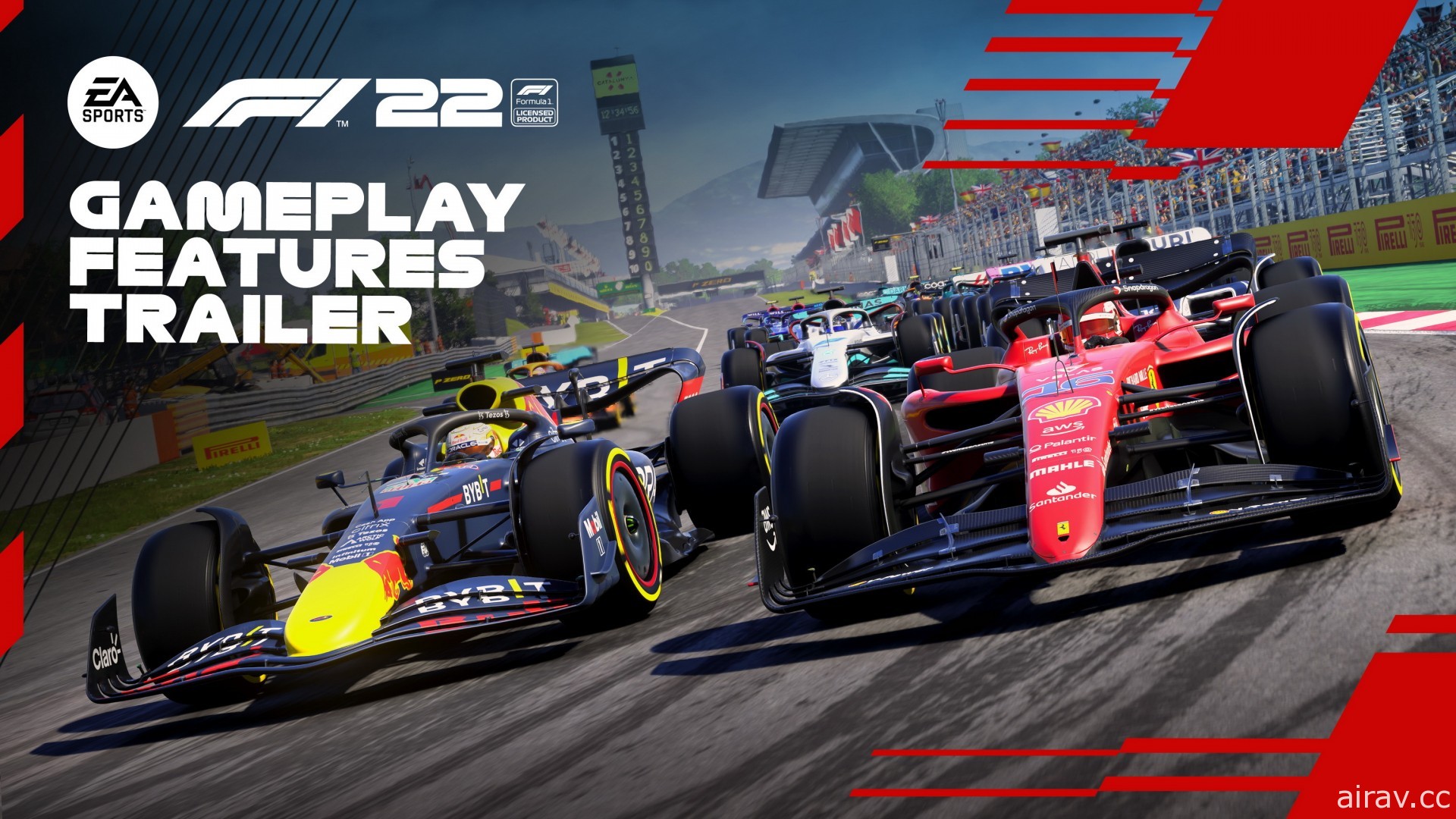 EA SPORTS《F1 22》公布 F1 衝刺賽、「倍耐力最佳圈」等特色介紹