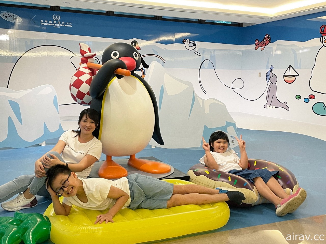 「Pingu x長榮鳳凰 主題假期」主題房型住房專案 6 月起在礁溪登場