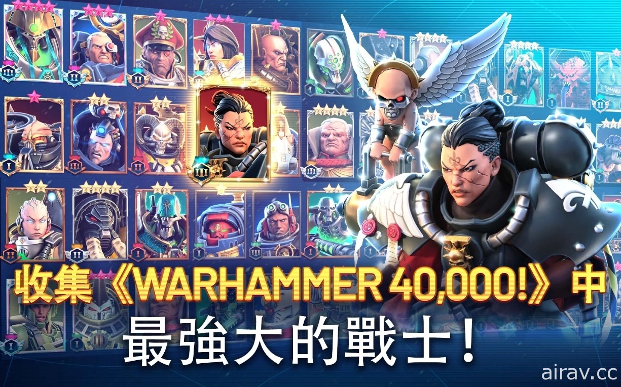 回合制战术策略游戏《战锤 40K：Tacticus》于 Google Play 商店开放预先注册