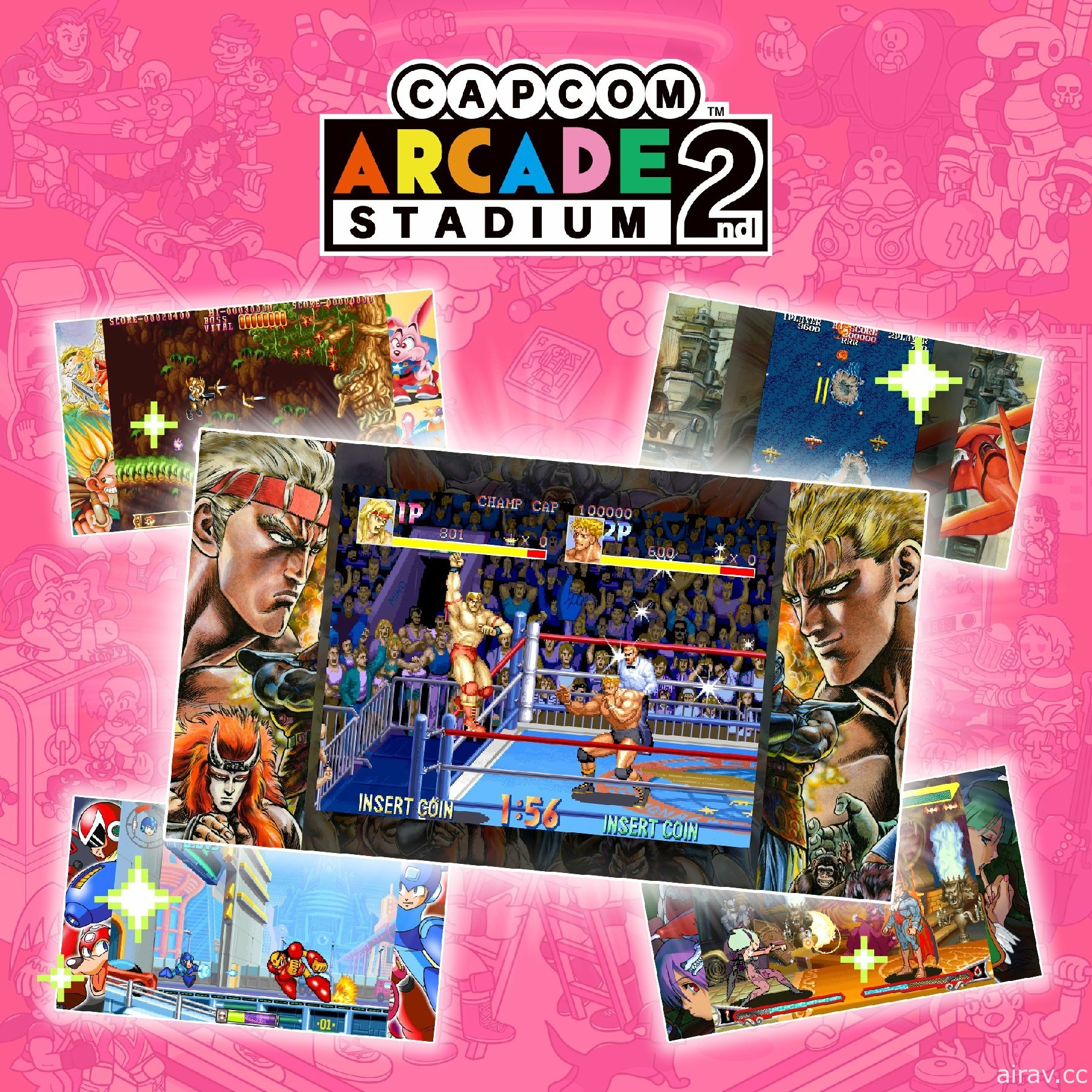 CAPCOM 经典大型电玩合辑第二弹《Capcom Arcade 2nd Stadium》7/22 登场