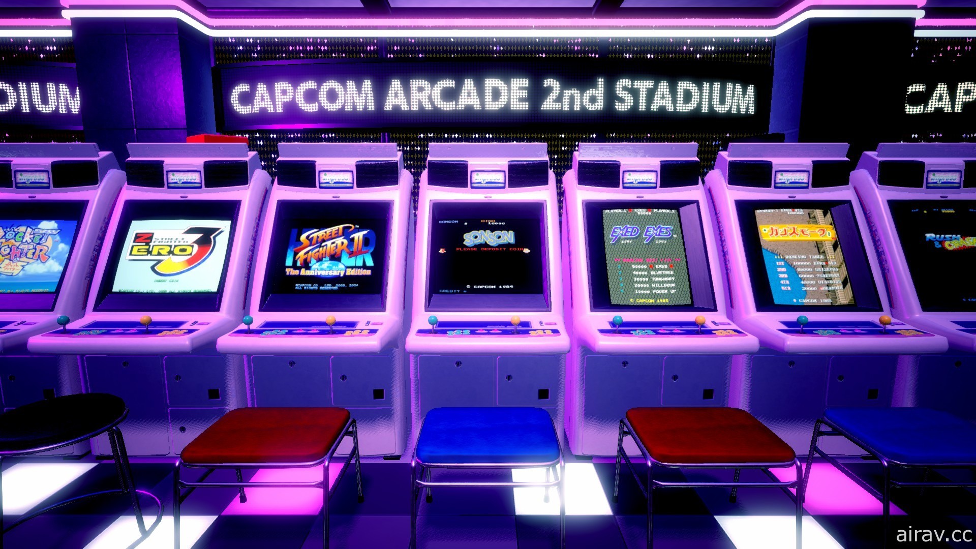 CAPCOM 经典大型电玩合辑第二弹《Capcom Arcade 2nd Stadium》7/22 登场