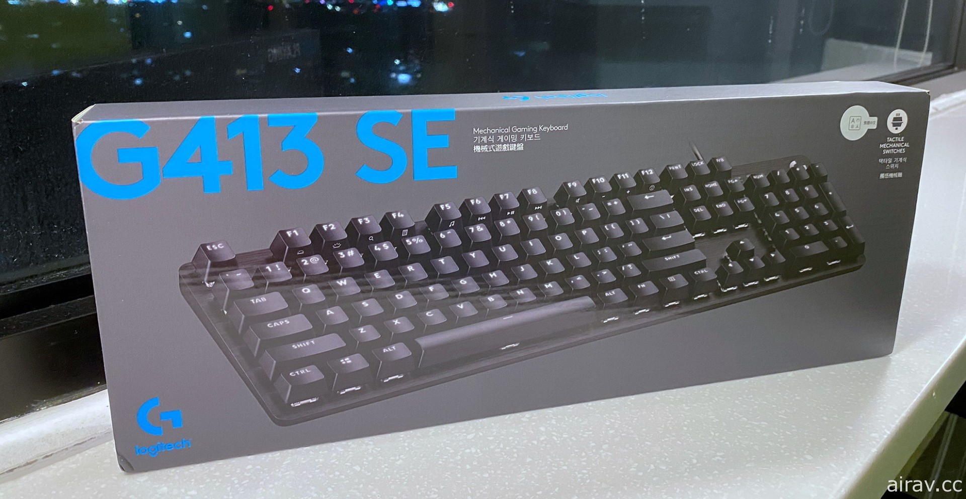 罗技 G 新款游戏耳机 G535、键盘 G413 SE 简易开箱 预定 6 月 20 日上市