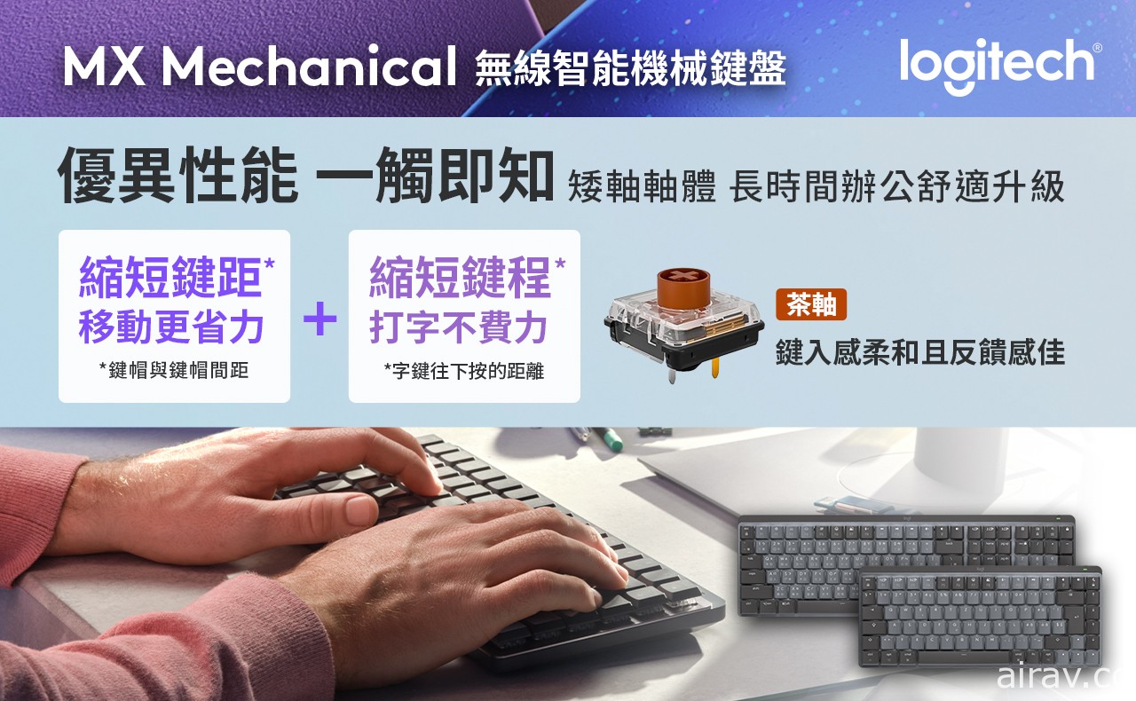 Logitech 商务键鼠 MX Master 3S、MX Mechanical 于 6 月底正式上市