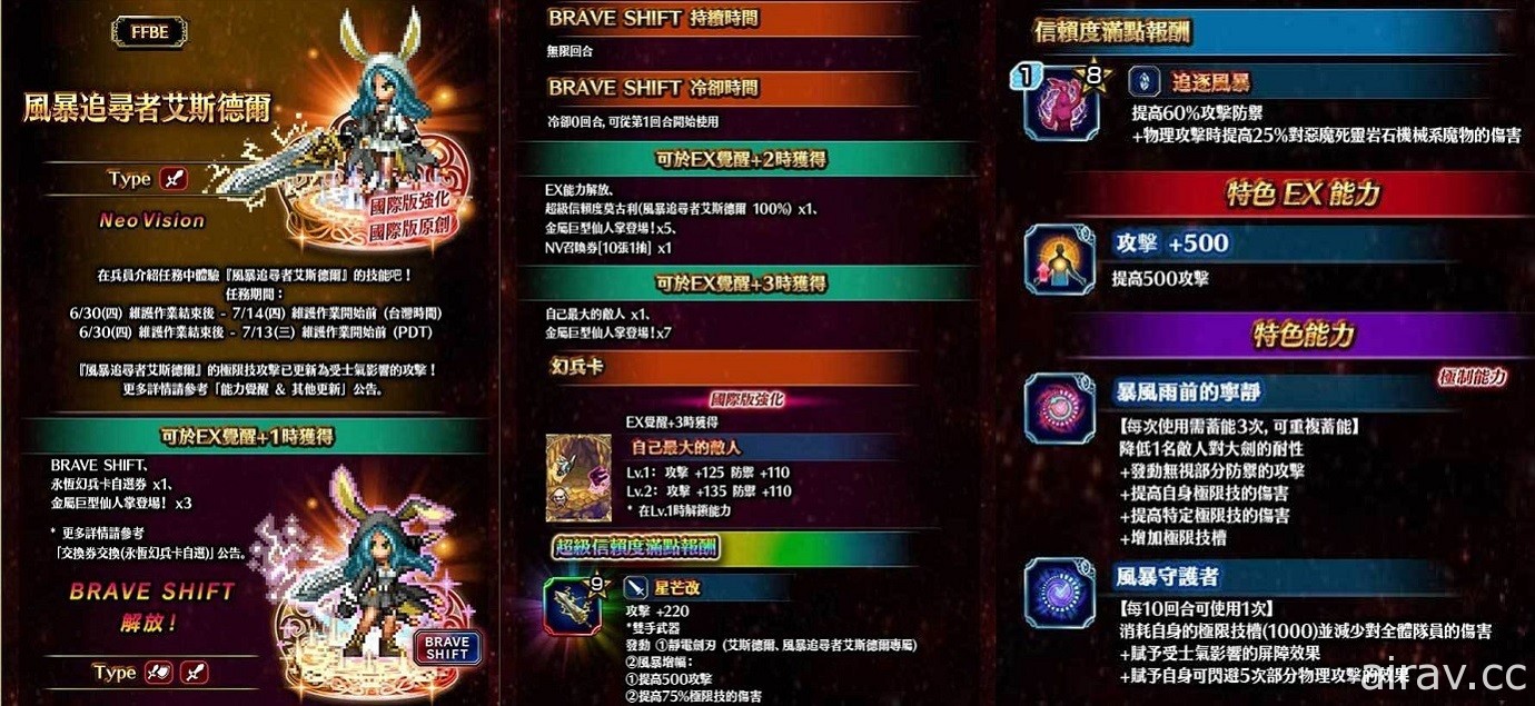 《FFBE》國際版歡慶六周年 推出原創紀念特別兵員及每週免費 60 連召喚等一系列活動