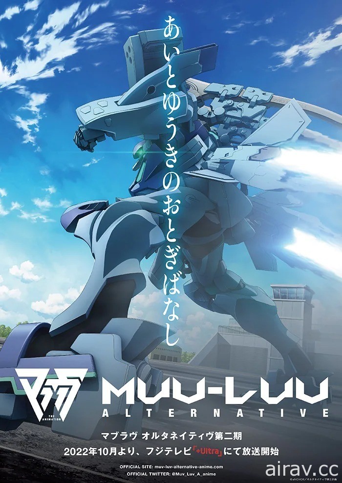 《MUV-LUV ALTERNATIVE》第二季 公開概念視覺圖