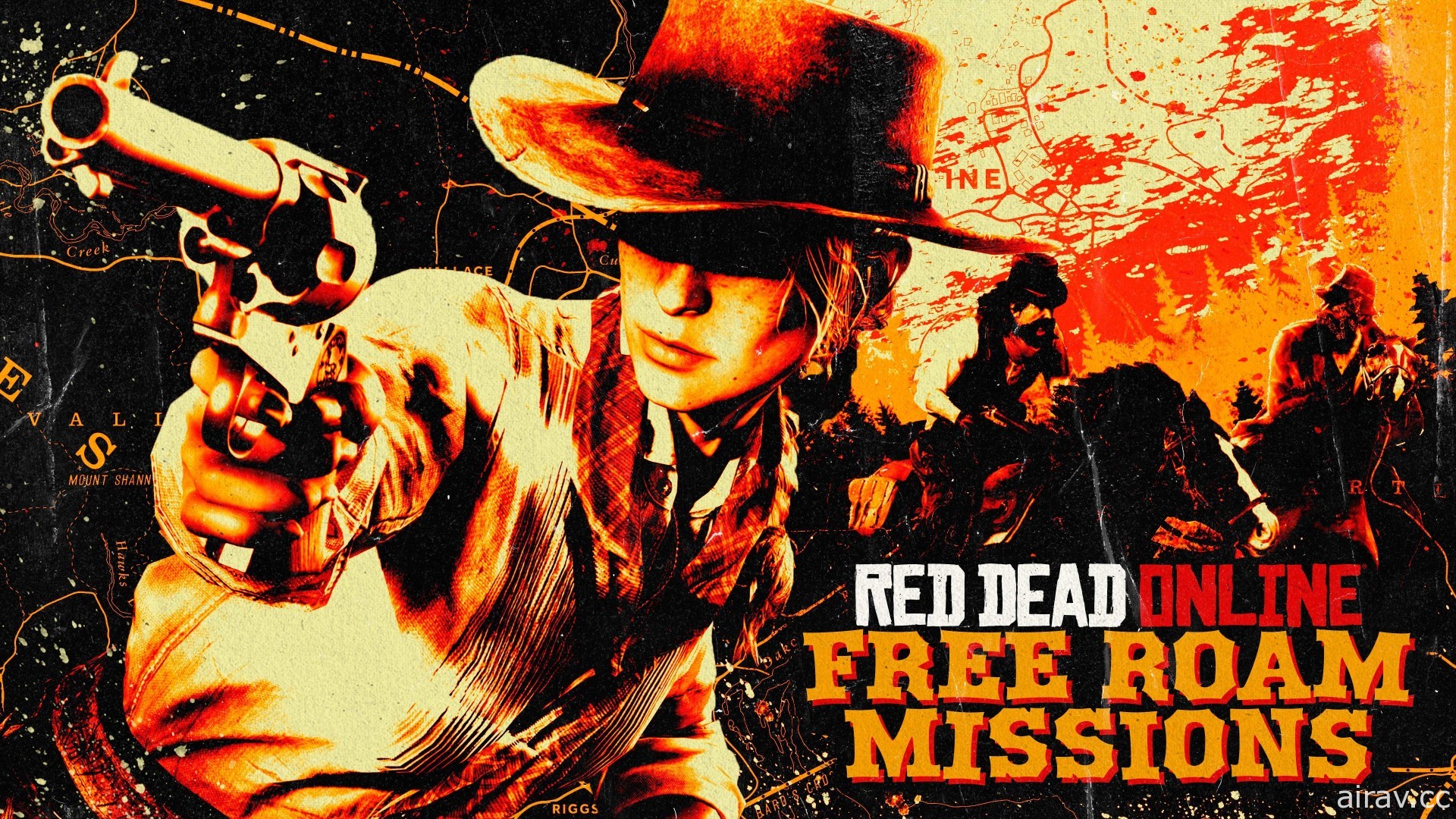 RED DEAD 線上模式參加「武裝徵召」解救盟友 外加浪跡模式任務賺取獎勵