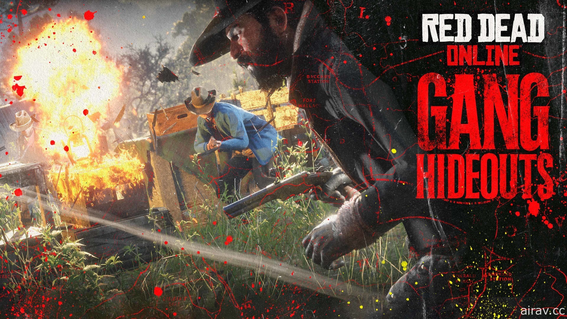 RED DEAD 線上模式參加「武裝徵召」解救盟友 外加浪跡模式任務賺取獎勵