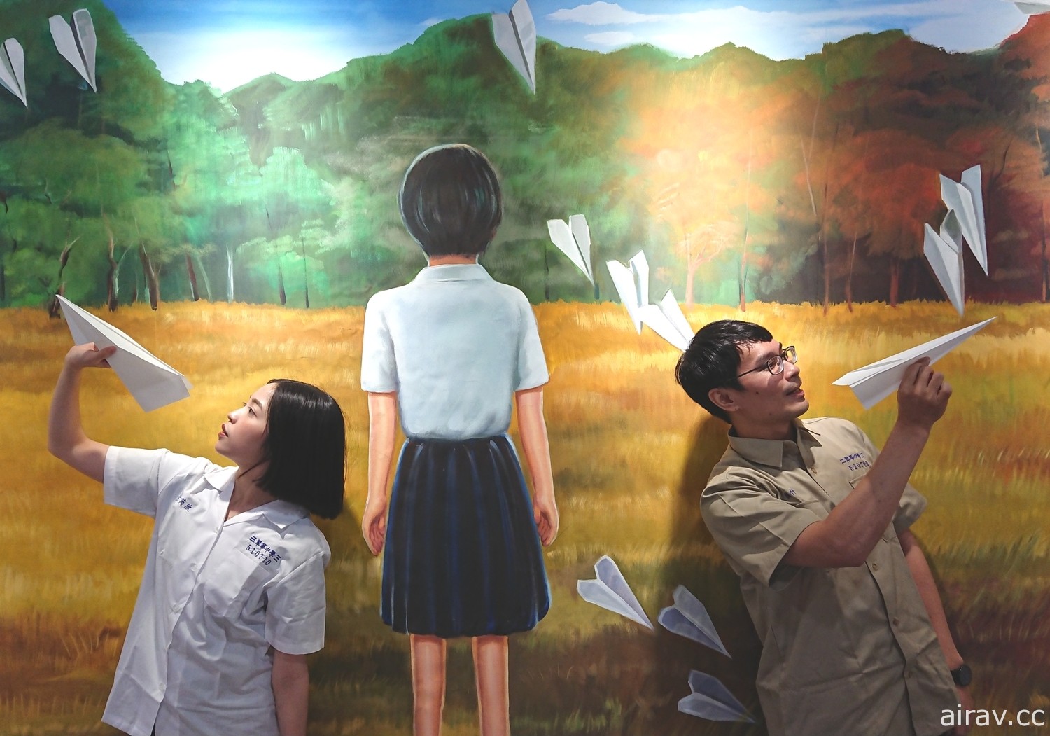《返校》实境体验展今日高雄登场 影集主角韩宁、李玲苇重返翠华中学