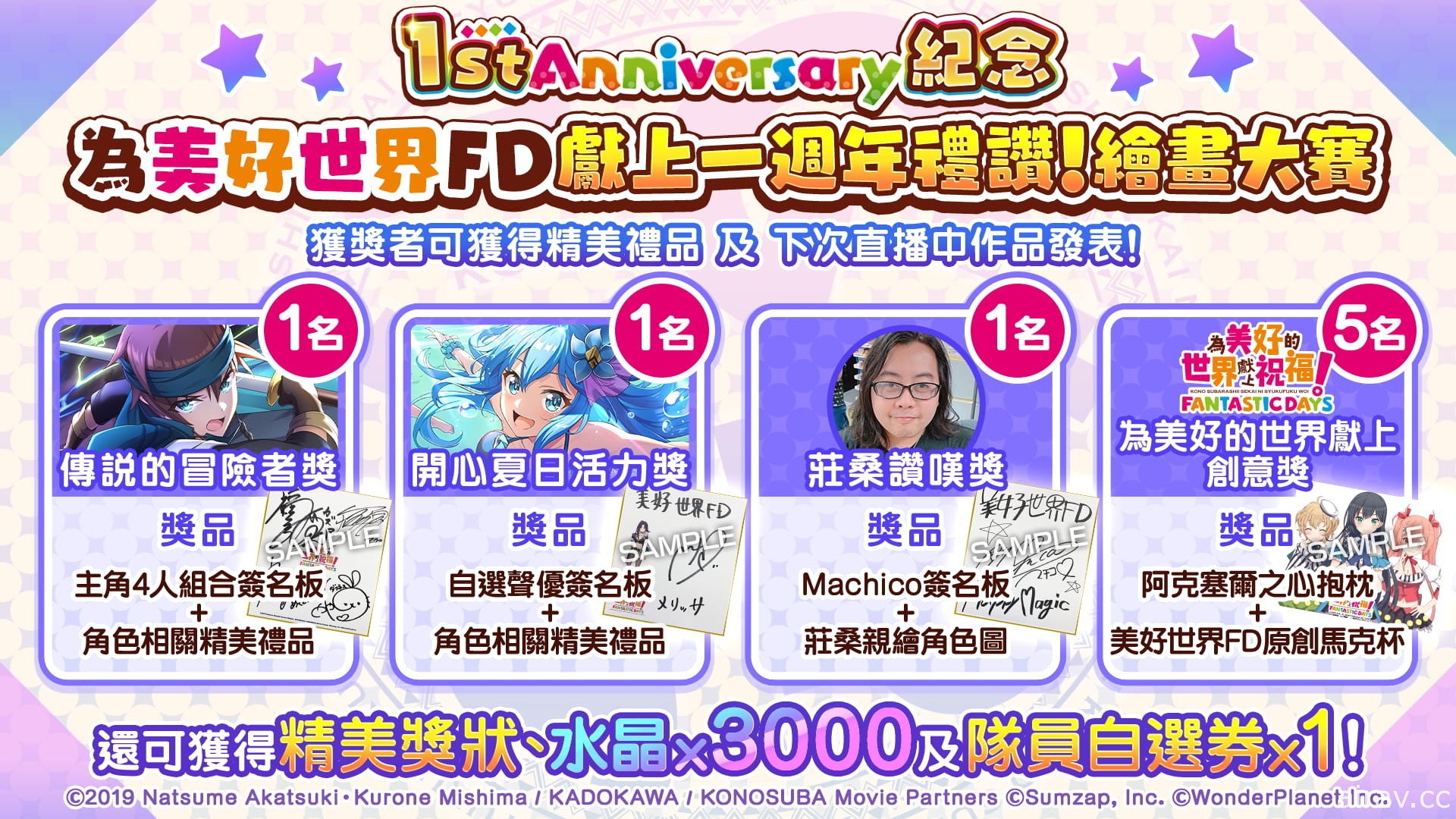 團結力量稱霸地城吧！《為美好的世界獻上祝福！Fantastic Days》新「地城」