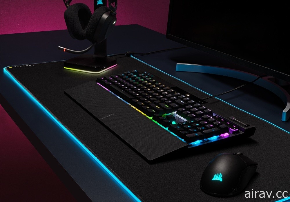 美商海盗船推出 K70 RGB PRO 机械式游戏键盘
