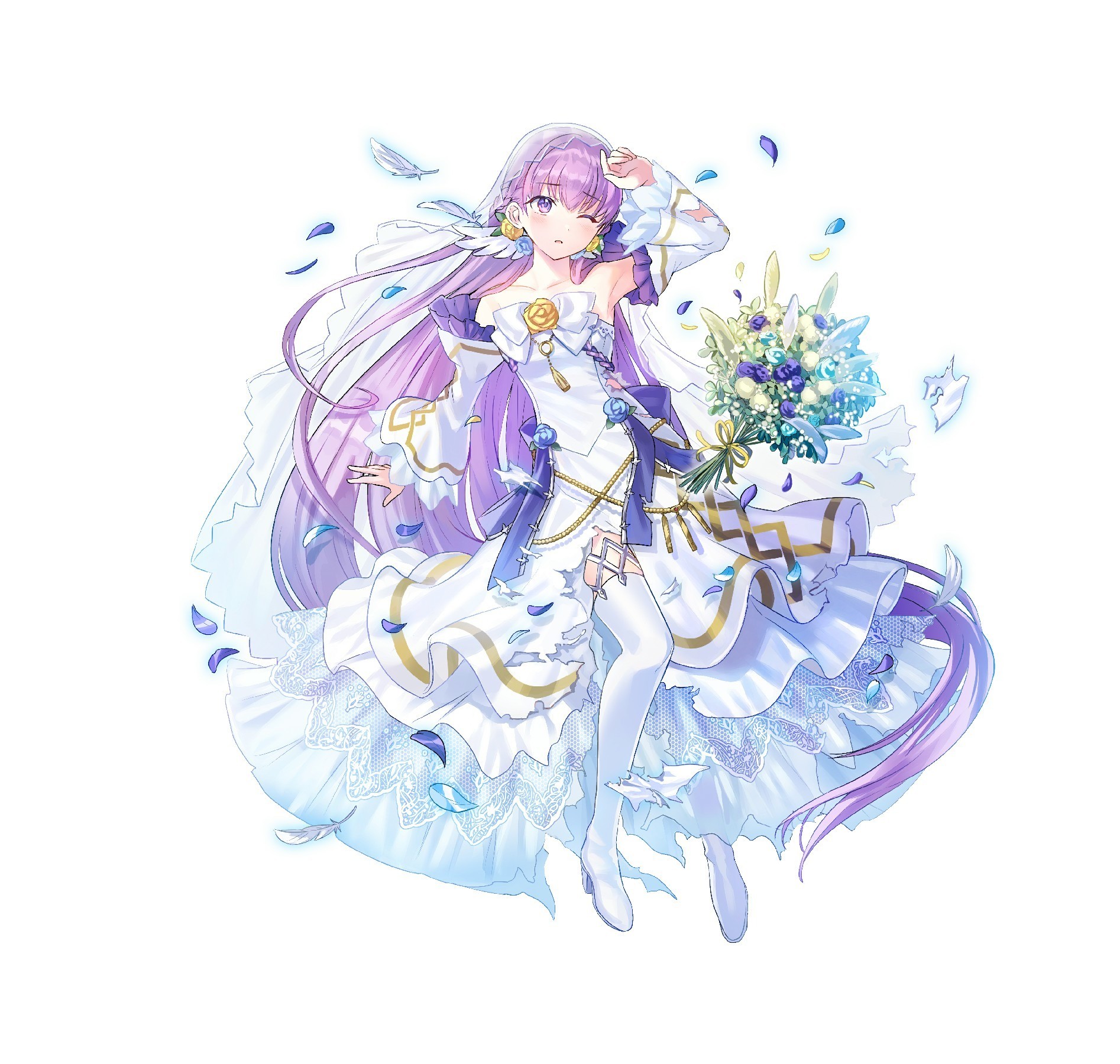 《聖火降魔錄 英雄雲集》超英雄召喚活動「百花繚亂的新娘」即將登場